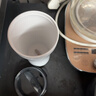 膳魔师（THERMOS）便携电动搅拌杯咖啡杯新款陶瓷涂层车载办公室保温杯高颜值水杯子 膳魔师-晨光白【395ml】+咖色杯套 实拍图