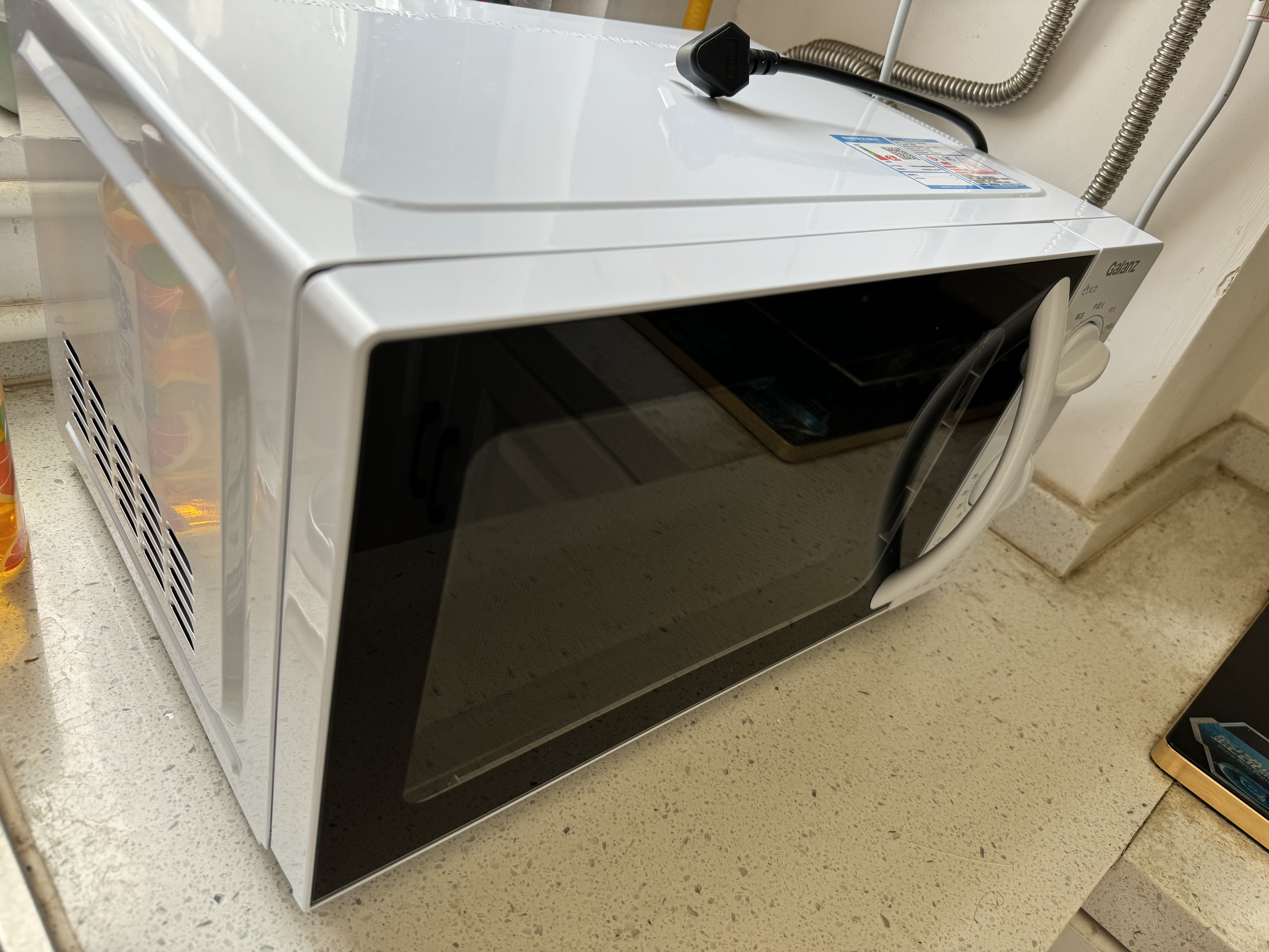 格兰仕（Galanz）变频微波炉家用 23L大容量 一级能效省电 转盘加热 简易旋钮操控X50（变频节能款） 实拍图