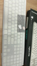 罗技（Logitech）大师系列 MX Keys S无线蓝牙键盘 超薄全尺寸 人体工学 智能背光 带无线接收器 白色 108键 实拍图