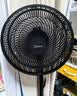 美的（Midea）【超级单品】七叶轻音立式电风扇家用柔风落地扇台式桌面小型风扇大风量节能摇头宿舍电扇 SAF30AB 实拍图