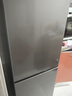 海尔电冰箱小型家用3-4人双开两门241L黑金抗菌除味一级能效三档变温变频家用小冰箱BCD-241WGHC2E7BK 实拍图