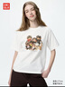 优衣库Monchhichi UT/短袖T恤女装印花488572 01 乳白色 XL 实拍图