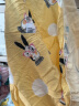 南极人儿童睡衣女童男童春秋薄款宝宝睡衣绵绸中大童空调服小孩子家居服 达达兔 150 实拍图
