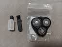 适用飞科电动剃须刀刀头 配件FS373 339 901 366 375 390 372 316 FS366/367/368/389【机头】 油+毛 实拍图