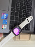Apple/苹果 Watch S11 智能手表GPS款42毫米玫瑰金色铝金属表壳淡桃粉色运动型表带S/M MEUN4CH/B 实拍图