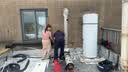 海尔（Haier）出品统帅空气能热水器300升电辅变频一级能效家用空气源热泵热水器 国家补贴PF7 实拍图