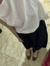 优衣库麻混纺衬衫/无袖女装衬衣26春夏新款483890 01 乳白色 S 实拍图