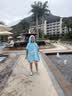 洁丽雅（Grace）7A抗菌儿童浴巾斗篷带帽浴袍吸水宝宝洗澡厚男女童可穿可裹 粉色 实拍图