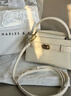 CHARLES&KEITH鳄鱼纹凯莉包手提斜挎婚包包女包生日礼物送女友CK2-50270880-1 Ivory象牙色 S 实拍图