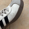 adidas「T头鞋」VL COURT CLASSIC板鞋德训鞋男女阿迪达斯轻运动 汉玉白/黑色/树脂黄   41 实拍图