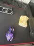 罗技（G） G502 HERO主宰者 有线鼠标 游戏鼠标  g502hero  可配重HERO引擎 礼盒送男友 RGB炫彩灯光 G502H（蓝紫防滑贴） 实拍图