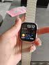 Apple/苹果 Watch S11 智能手表GPS款46毫米亮黑色铝金属表壳黑色运动型表带M/L MEVH4CH/B 实拍图