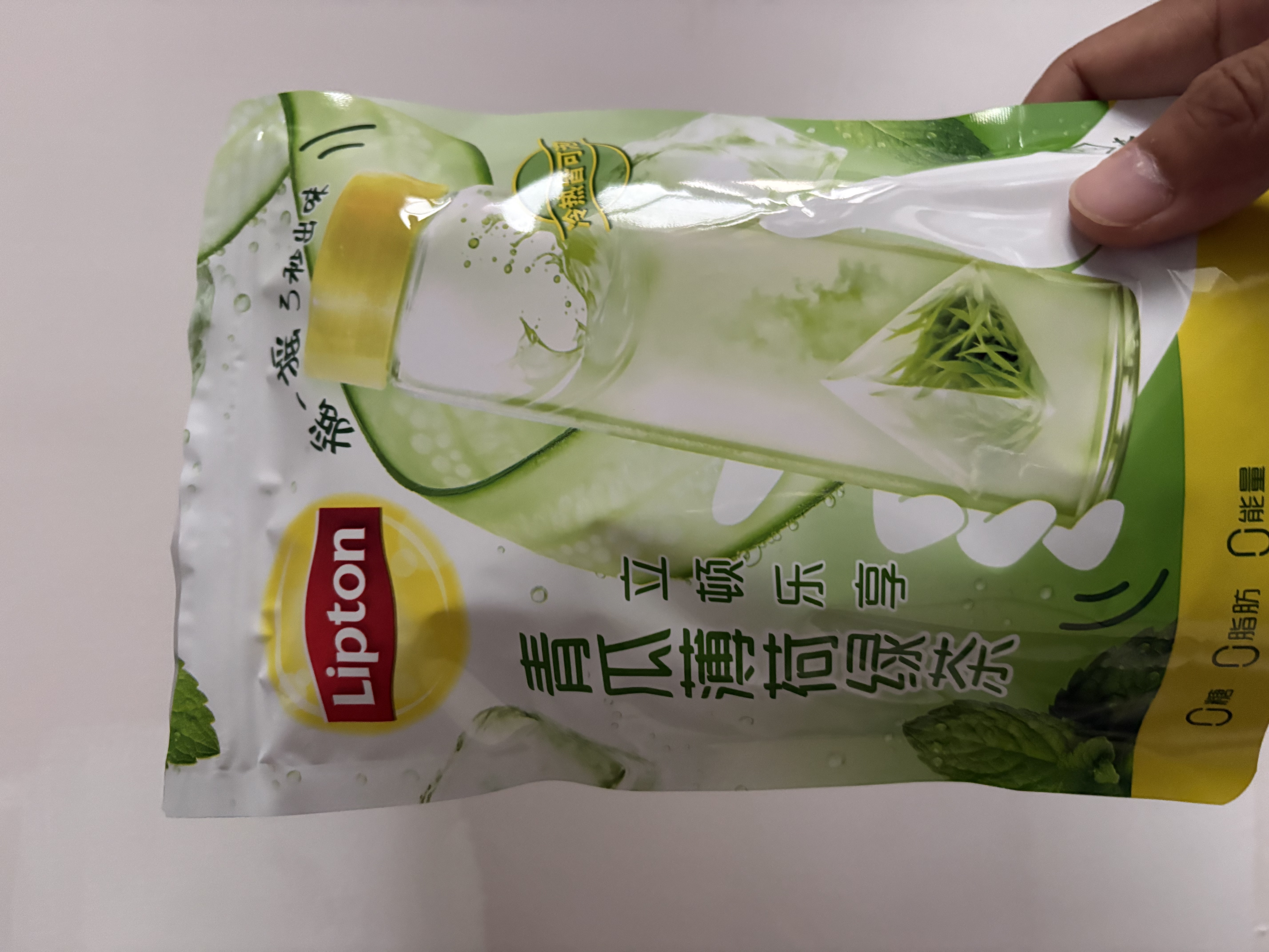 立顿青提四季春冷泡茶 独立包装水茶休闲下午茶10包30g 实拍图