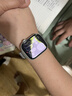 Apple/苹果 Watch S11 智能手表GPS+蜂窝款46毫米银色铝金属表壳雾紫色运动型表带M/L MFDL4CH/B 实拍图