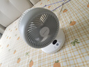 艾美特（AIRMATE）空气循环扇家用直流轻音节能电风扇桌面台式小风扇大风量便携宿舍摇头风扇换气风扇 FA15-RD251 实拍图