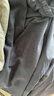 杰克·琼斯（JACK&JONES）26年男装四季打底T恤男士凉感透气多色情侣款短袖t恤水洗不易走形 黑色E43 M 175 实拍图