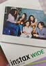 INSTAX富士instax立拍立得 宽幅相纸 白边双包装20张（适用于WIDE系列相机） 实拍图