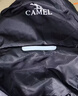 骆驼（CAMEL）轻便双肩背包男纯色折叠包户外休闲旅行登山包女 133DB02006 黑色 实拍图