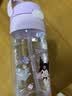 膳魔师（THERMOS）儿童夏季水杯三丽鸥便携吸管杯杯套学生杯刻度出行上学开学季BBSD 实拍图