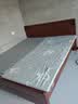 麦娅月胡桃木新中式实木1.8米双人床主卧婚床实木床简约现代1.5米家居床 胡桃木床+环保棕垫 1800*2000mm框架款 实拍图
