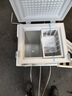荣事达（Royalstar）小冰柜家用小型冷冻保鲜迷你冷藏商用卧式冷柜单用储母乳柜节能省电 128白色【可囤60斤肉 加厚发泡 强制冷】 实拍图