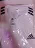 adidas情侣休闲纯棉上衣圆领正肩短袖T恤男女夏季阿迪达斯轻运动   米白   M 实拍图