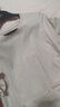 优衣库SUPIMA COTTON短袖T恤女装合作款/圆领纯棉打底内搭483461 33 卡其色 XL 实拍图