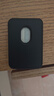 Smorss 适用苹果MagSafe磁吸卡包通用iPhone17-12系列手机背贴卡套公交地铁门禁购物卡袋手机壳卡包黑色 实拍图