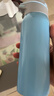 洁奇诗（JIEQISHI） 吸管卧床老人用的保温杯带吸管防呛老年人喝水杯子不锈钢弹跳杯 350毫升/蓝色/带吸管带提绳（重力球） 实拍图