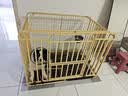 梵昇昱狗笼子中小型大型犬家用围栏狗笼室内分离带厕所猫咪兔子大型猫窝 三面加粗方管【黄色】 95*65*85cm（建议40斤内狗狗） 实拍图
