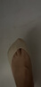 ubras3双隐形无痕浅口防滑船袜子女袜防掉跟超浅口-隐形肤色*3均码 实拍图