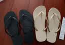 havaianas哈唯纳Top炫彩夹脚人字拖女夏海边平底拖鞋情侣款 0090-火耀黑 41-42 巴西码 实拍图