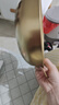 【韩剧同款】加厚不锈钢干锅海鲜锅火锅金色平底浅锅双耳锅泡面锅 单人款19cm【金色】双柄汤锅 实拍图