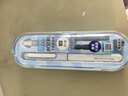 点石制笔 时空舱不溅墨正姿钢笔EF尖细尖小学生三年级可换墨囊练字书法钢笔7155蓝杆-EF尖魔液可擦蓝 实拍图