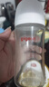 贝亲（Pigeon）玻璃奶瓶宽口径防胀气240ml L号奶嘴 6月+ AA188  实拍图