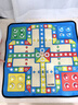 得力（deli）飞行棋地毯儿童玩具小学生棋类益智家庭亲子互动露营 60*60cm 实拍图