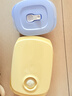 特百惠（Tupperware）思丽康饭盒1L学生上班族带饭便携午餐分格可微波炉 奶黄色 实拍图