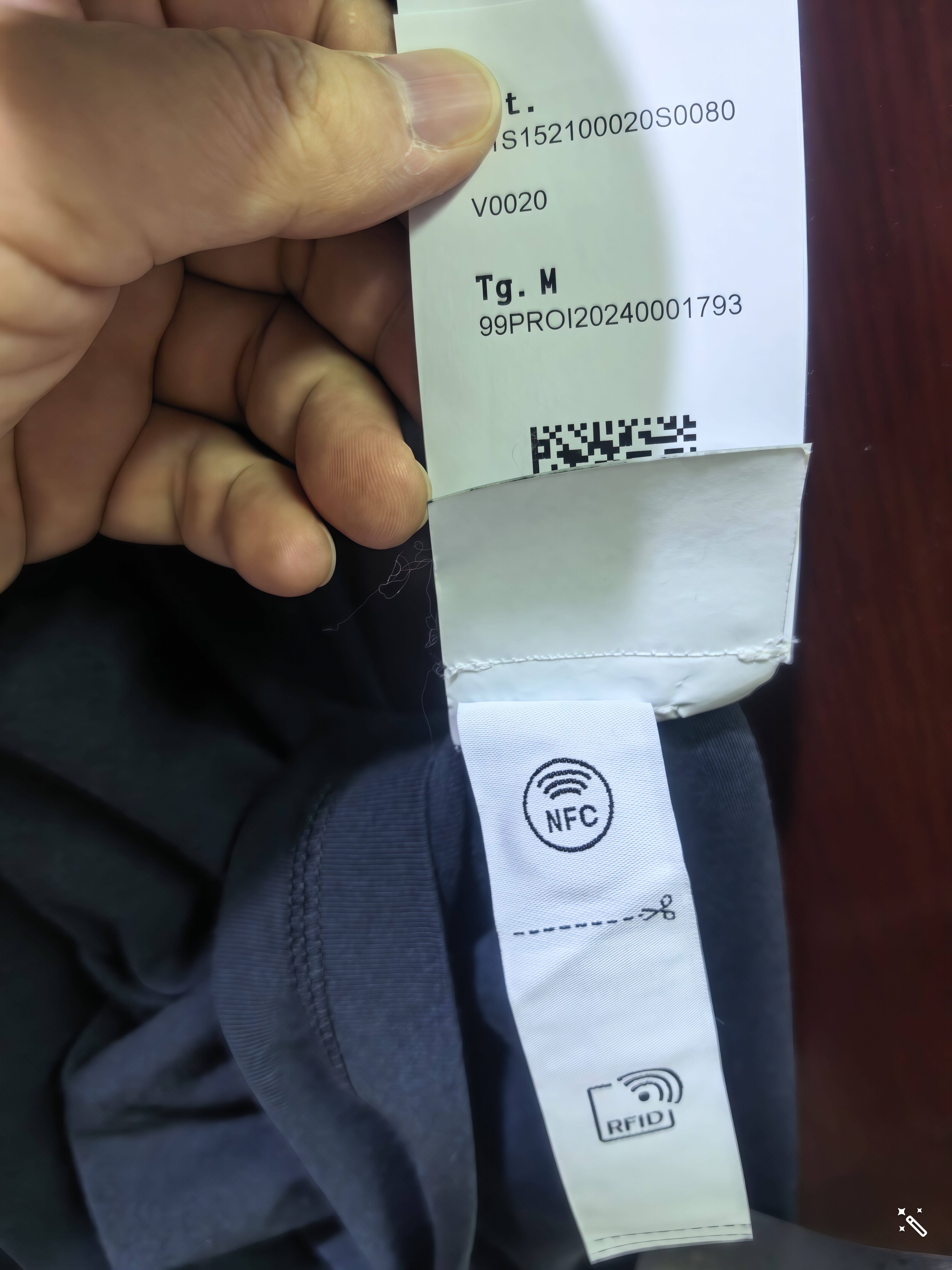 STONE ISLAND 石头岛  男士logo印花背面反光徽标短袖T恤 海军蓝 V0020 M (推荐体重115-130斤) 晒单实拍图
