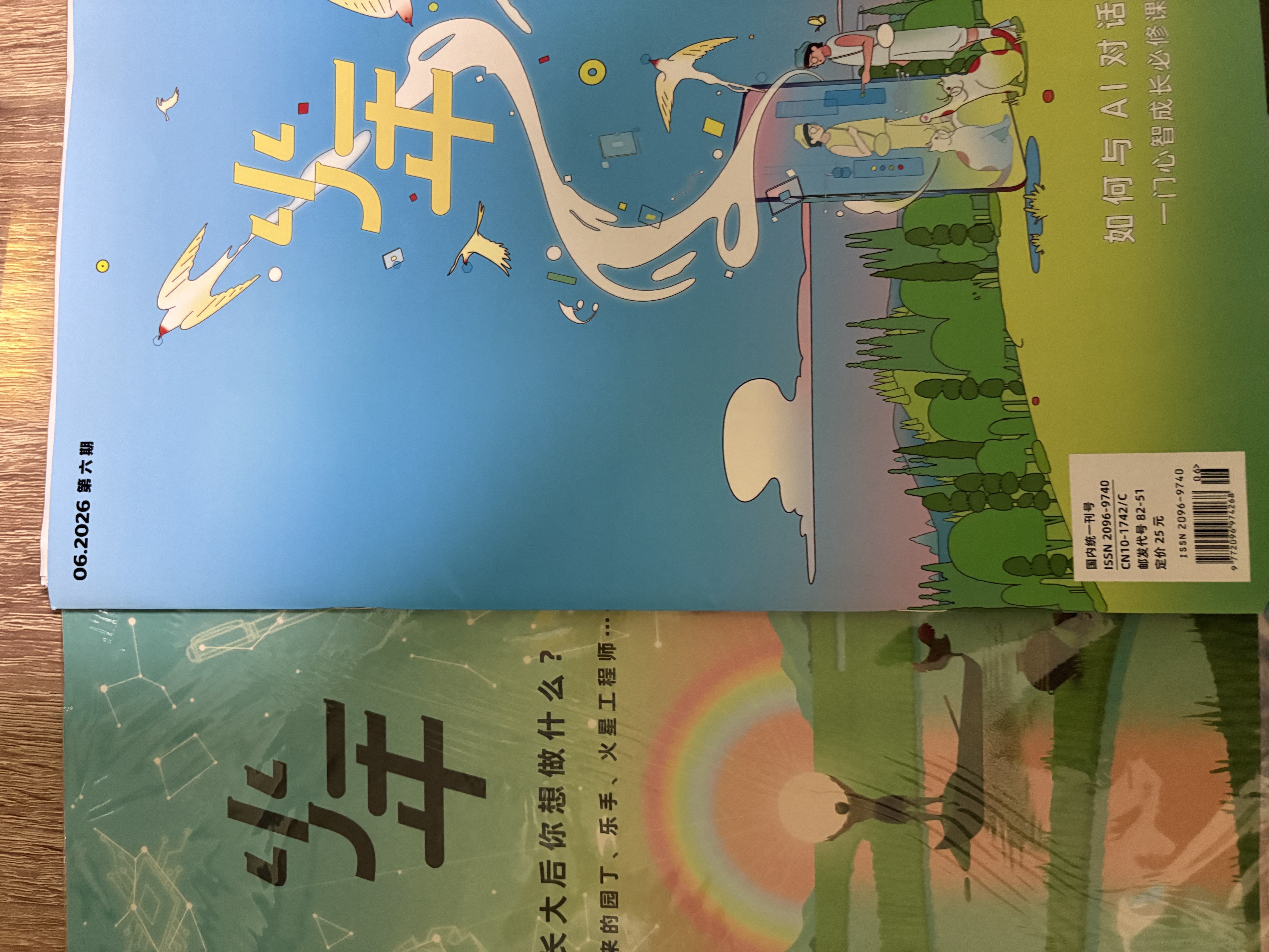少年新知杂志2026年1-9/10月新【2027全年/半年订阅/学科合集语文历史化学物理地理】三联生活周刊青少年版原创9-16岁中小学生人文思辨思维启蒙训练认知少儿阅读插画故事书非过刊K 现货【共2本 实拍图
