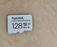 闪迪（SanDisk）128GB TF（MicroSD）4K内存卡 行车记录仪 监控摄像头专用 循环录制10,000小时 高耐用存储卡 实拍图