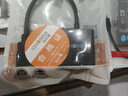 秋叶原（CHOSEAL）VGA转HDMI线转换器 带音频供电 高清视频转接头 笔记本台式机接电视显示器投影仪 黑QS9406 实拍图