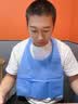 葆氏老人围兜吃饭围嘴一次性成人饭兜老年人口水巾无纺布防水防油大号 实拍图