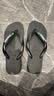 havaianas哈唯纳Brasil Logo巴西元素夹脚人字拖夏情侣拖鞋 1069-墨黑色 41-42 巴西码 实拍图