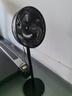 美的（Midea）【超级单品】七叶轻音立式电风扇家用柔风落地扇台式桌面小型风扇大风量节能摇头宿舍电扇 SAF30AB 实拍图