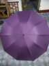 天堂伞雨伞三折10骨加大2-3人可用超大加固男女晴雨伞33212E碰 紫色 晒单实拍图