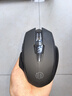 英菲克（INPHIC）A1V2 无线蓝牙三模鼠标可充电办公轻音鼠标 电量显示 笔记本电脑通用蓝牙5.0 经典黑 实拍图