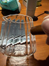 Bincoo玻璃小奶盅带刻度量杯意式浓缩咖啡萃取杯木柄小奶罐盎司杯 实拍图