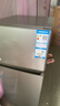 海尔（Haier）家用电器冰箱小户迷你型两门双开门一级能效宿舍出租房办公室二门118升节能省电国家以旧换新补贴 【新品上市】118升冰箱+黑金净化+新一级能效 实拍图