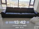 法莎蒂真皮沙发2026年新款小户型现代简约客厅沙发复古风直排三人位 3.4米双+双 【豪华版】VAYNE大师2.0mm超厚半青皮 实拍图
