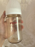 贝亲奶瓶ppsu 新生儿奶瓶 防胀气奶瓶 还原母乳亲喂感宽口径耐摔 160ml+240ml组合 0-6个月 实拍图
